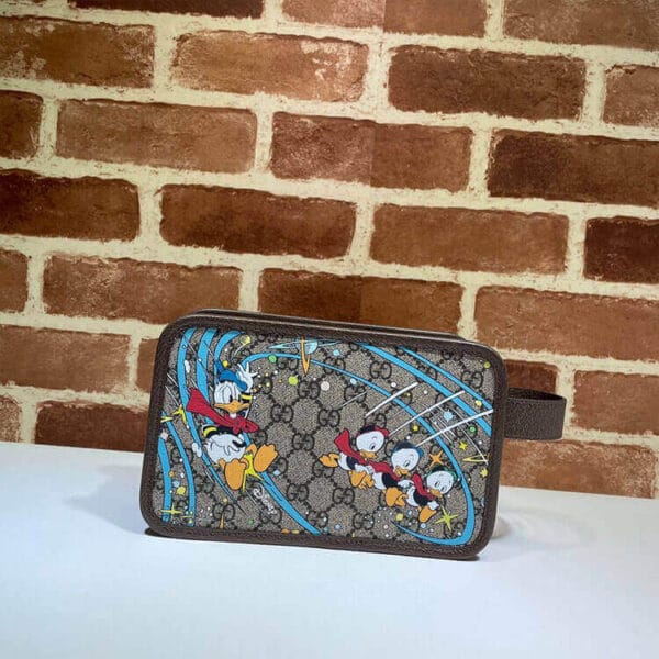 Disney x Gucci Donald Duck Cosmetic Case black - Image 4
