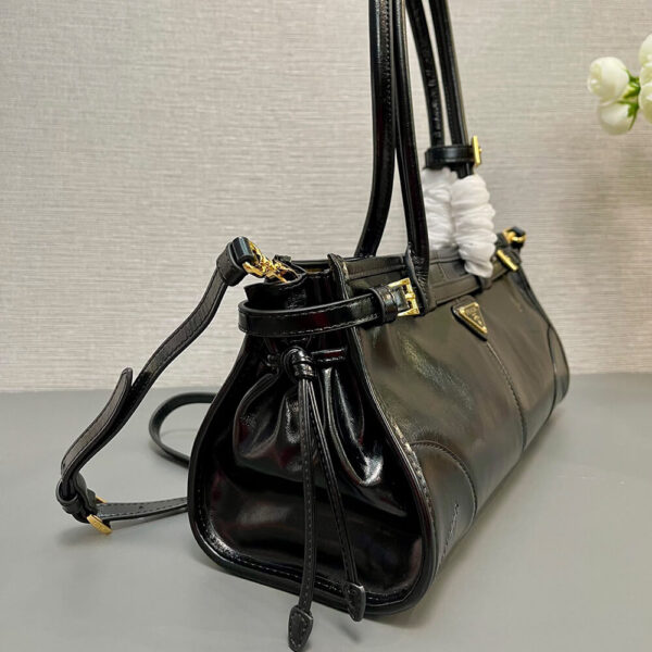 Prada Medium leather handbag(high-end grade) black - Image 3