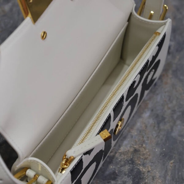 Miss Dior Flap Bag Medium grey - Image 8