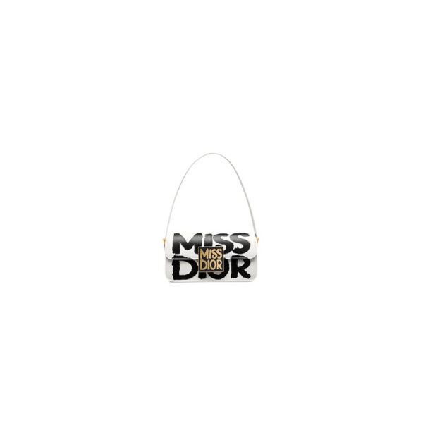 Miss Dior Flap Bag Medium grey
