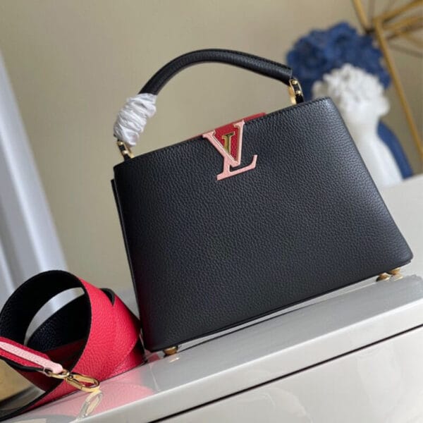 Louis Vuitton CAPUCINES BB BAG black - Image 3