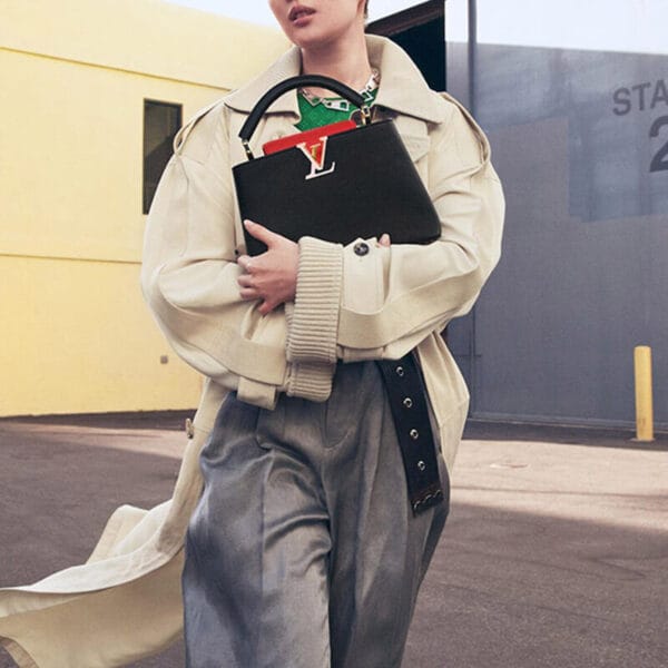 Louis Vuitton CAPUCINES BB BAG black - Image 8