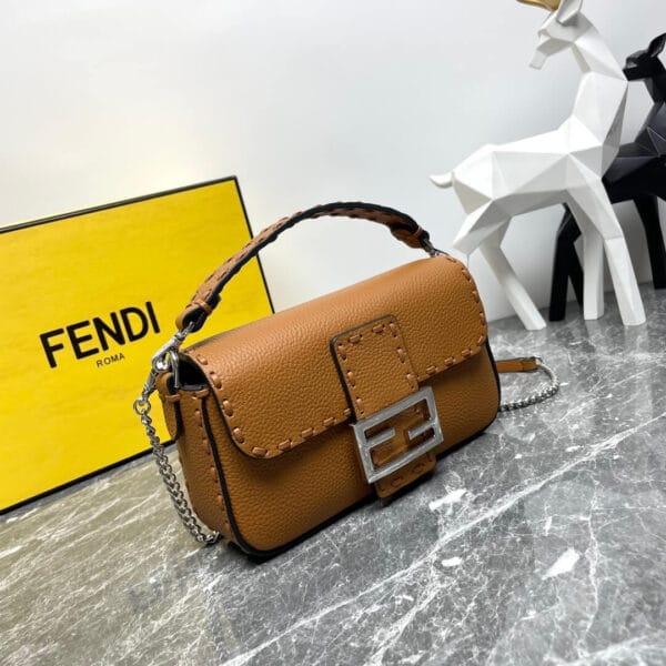 Fendi Mini Baguette Lake Blue - Image 3