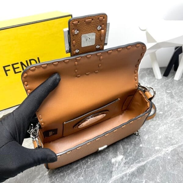 Fendi Mini Baguette Lake Blue - Image 8