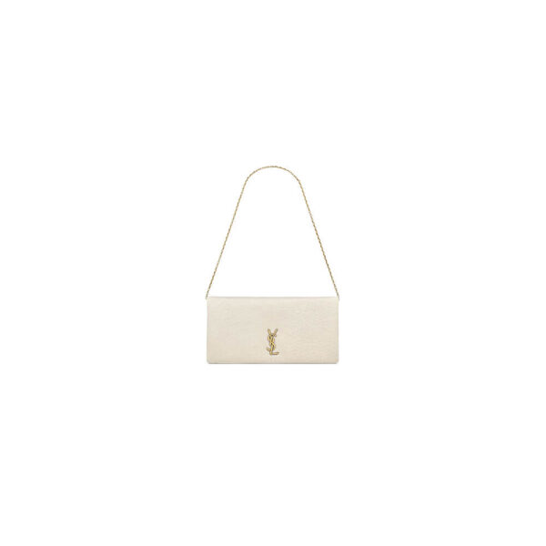 YSL CALYPSO GRAINED LAMBSKIN MINI BAG Beige