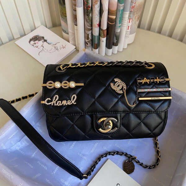 SMALL FLAP BAG black - Image 2