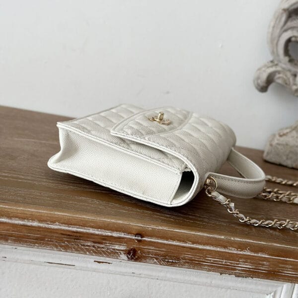 Chanel 25C Mini Backpack White - Image 3