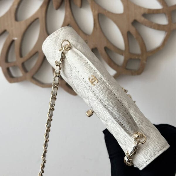 Chanel 25C Mini Backpack White - Image 6