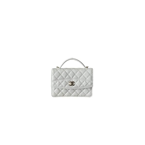 Chanel 25C Mini Backpack White