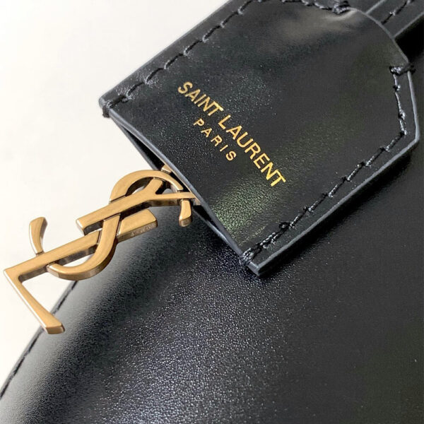 MINI TOY SHOPPING SAINT LAURENT IN BOX LEATHER black - Image 7