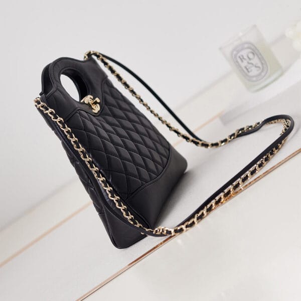 CHANEL 31 Mini Shopping Bag black - Image 3