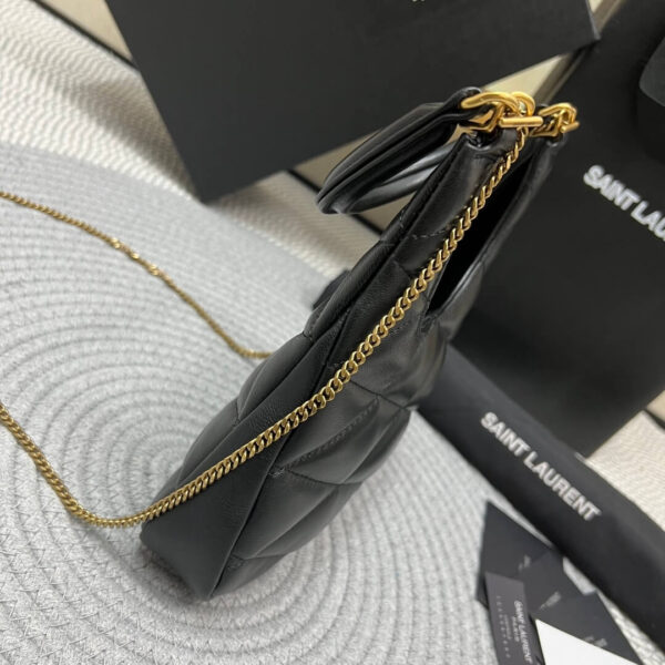 YSL SADE Hobo lambskin bag black - Image 3