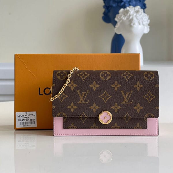 Louis Vuitton FLORE CHAIN WALLET black - Image 2