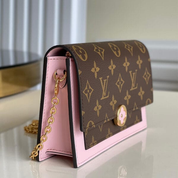 Louis Vuitton FLORE CHAIN WALLET black - Image 3