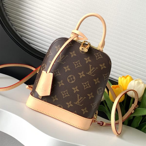 LV Alma Backpack black - Image 2