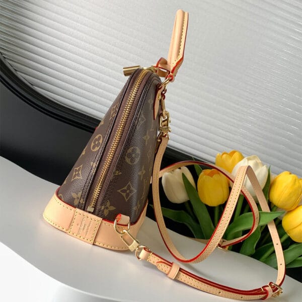 LV Alma Backpack black - Image 3