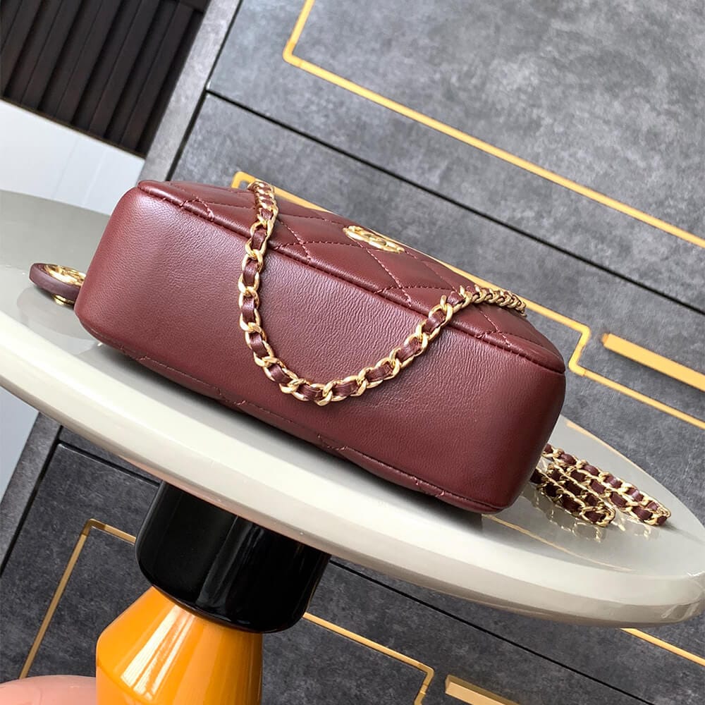 CHANEL Mini Camera Case Red - Image 5