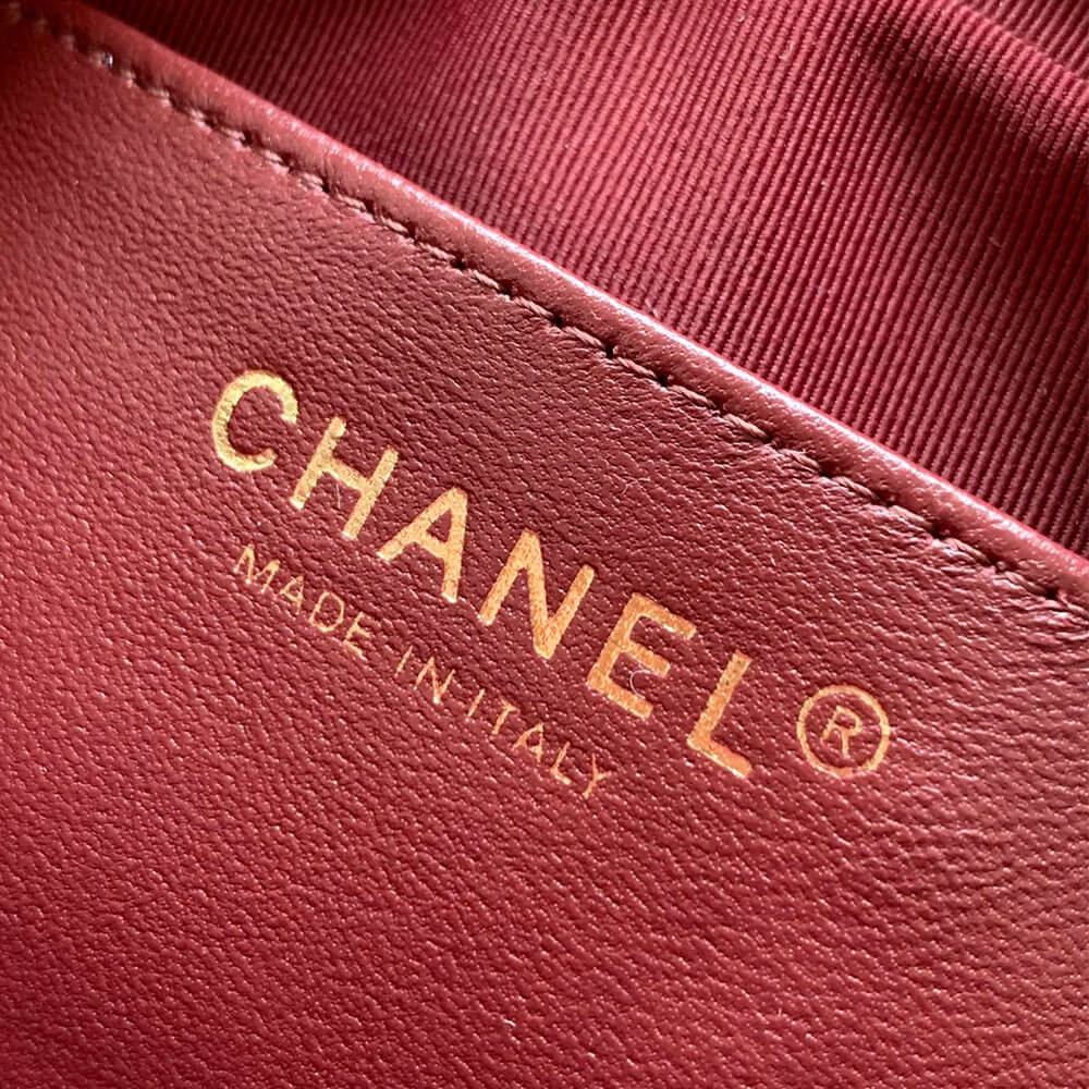 CHANEL Mini Camera Case Red - Image 7