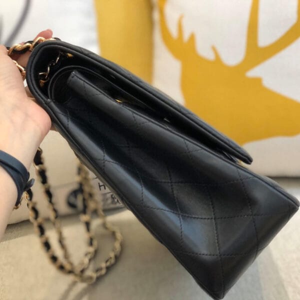 CHANEL Classic Maxi Handbag”High-end grade” black - Image 4