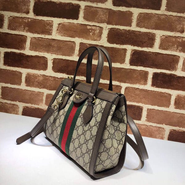 Gucci Ophidia Small Tote Bag Beige - Image 3