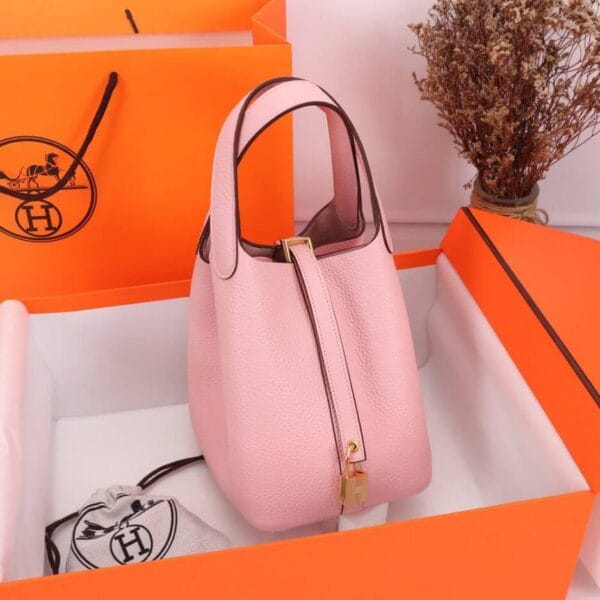 Hermes Picotin Lock 22 bag(high-end grade) White - Image 3