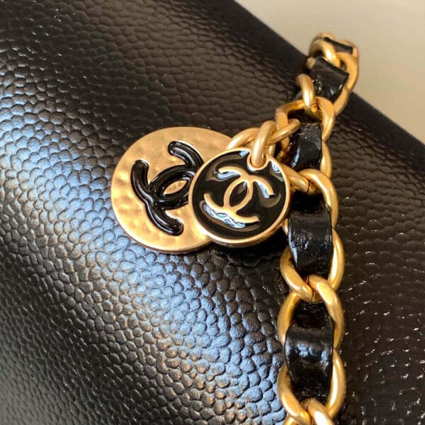 CHANEL Small Flap Bag(high-end grade) black - Image 6