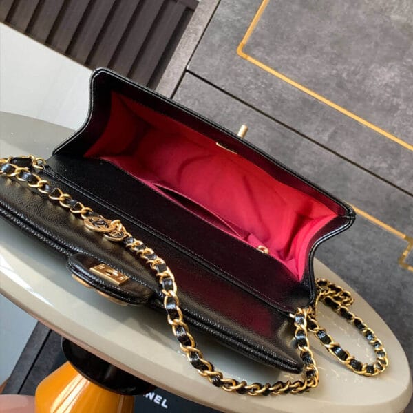 CHANEL Small Flap Bag(high-end grade) black - Image 8