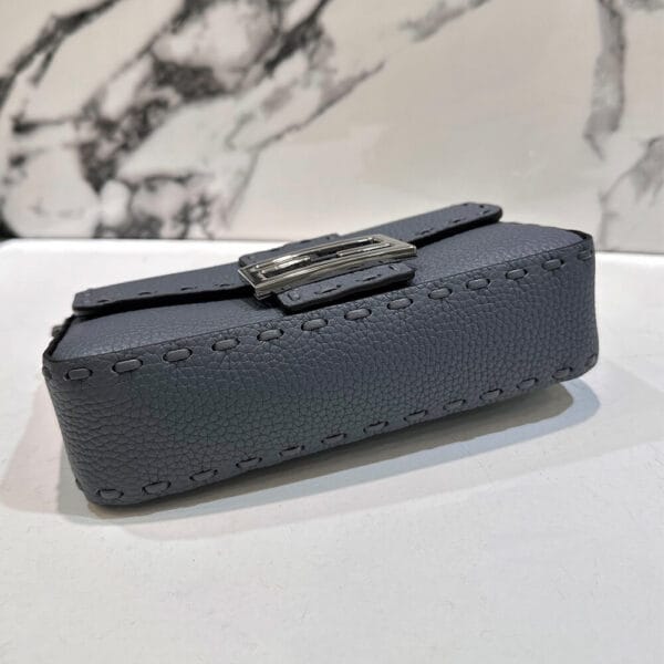 Fendi Mini Baguette Dark Olive - Image 5