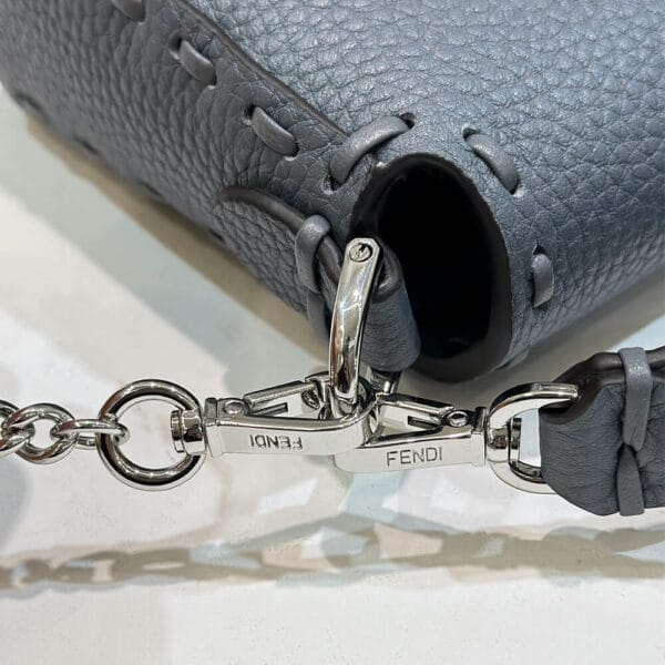 Fendi Mini Baguette Dark Olive - Image 6