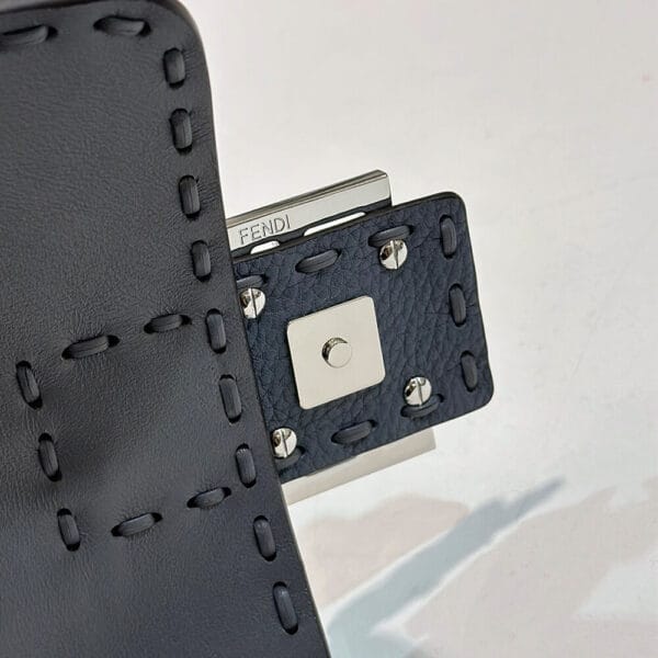 Fendi Mini Baguette Dark Olive - Image 7