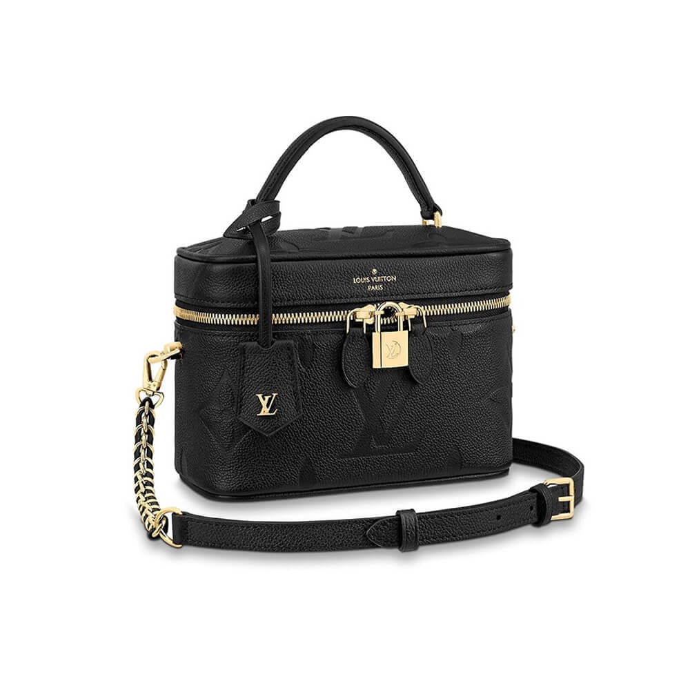 Louis Vuitton VANITY PM BAG black