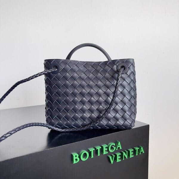 Bottega Veneta Small Andiamo Dark Olive - Image 4