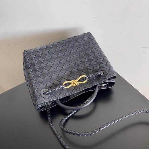 Bottega Veneta Small Andiamo Dark Olive - Image 6