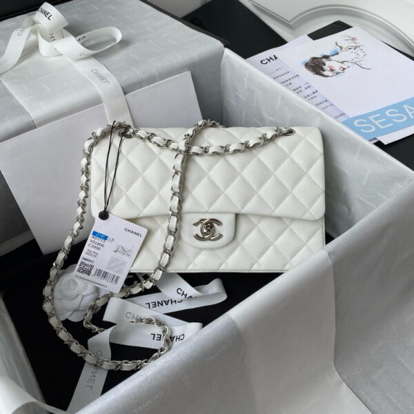 SMALL CLASSIC HANDBAG White - Image 2