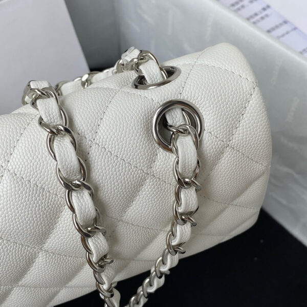 SMALL CLASSIC HANDBAG White - Image 6