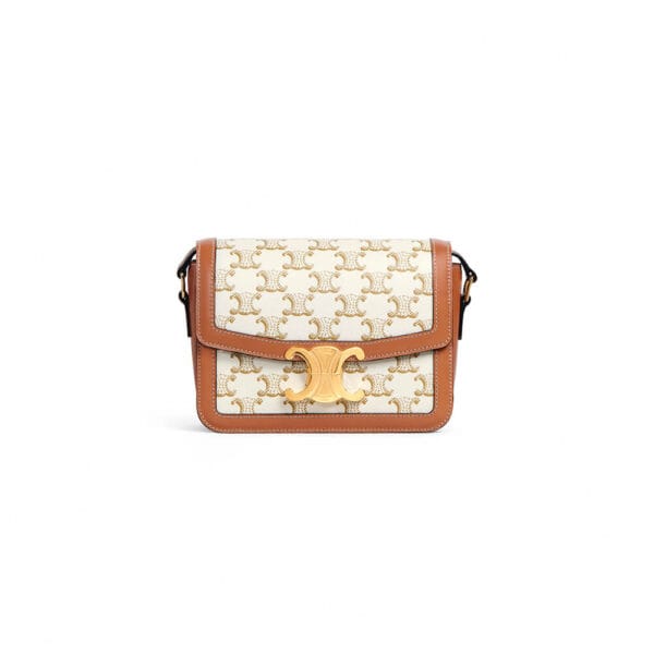 CELINE TEEN TRIOMPHE BAG Beige