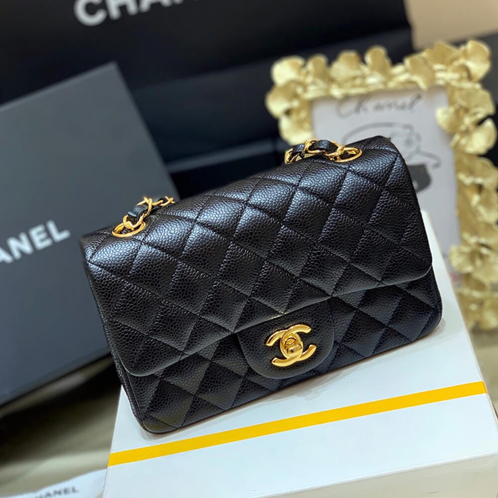CHANEL MINI FLAP BAG black - Image 3