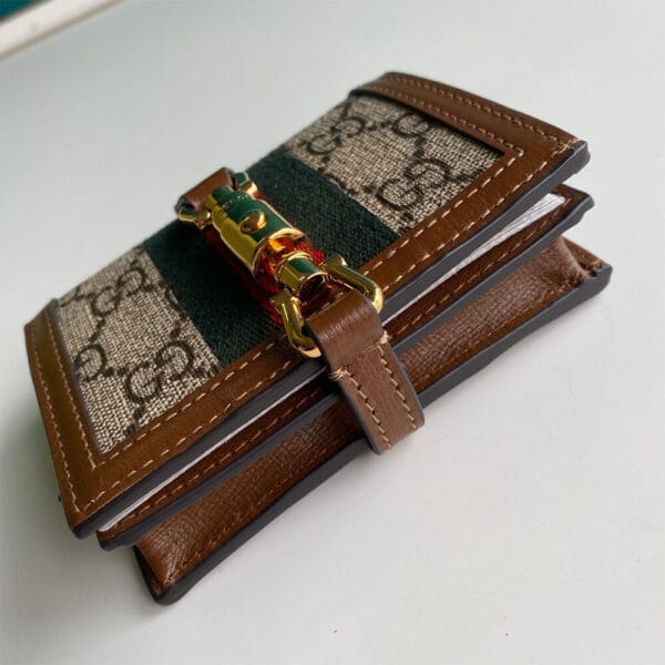 GG Jackie 1961 card case wallet black - Image 5