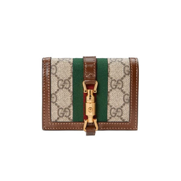 GG Jackie 1961 card case wallet black