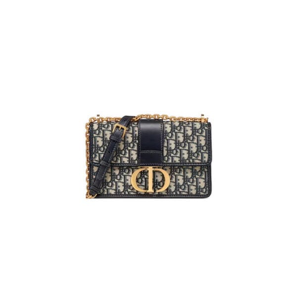 DIOR 30 MONTAIGNE CHAIN BAG black