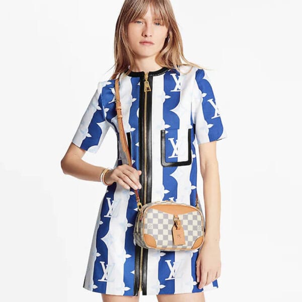 Louis Vuitton MINI DEAUVILLE Lake Blue - Image 8