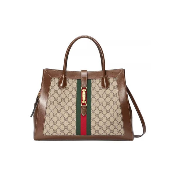 GG Jackie 1961 large tote bag Beige