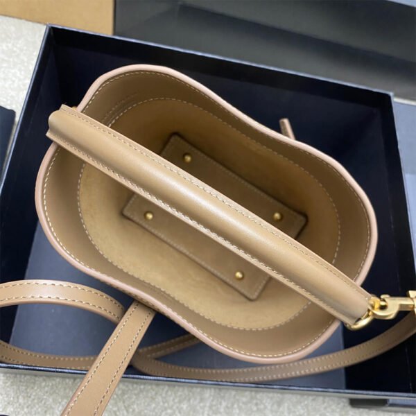 YSL LE 37 mini in shiny leather Beige - Image 8