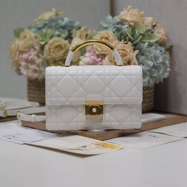 Medium Dior Ange Bag Medium grey - Image 2