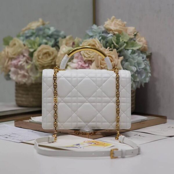 Medium Dior Ange Bag Medium grey - Image 4