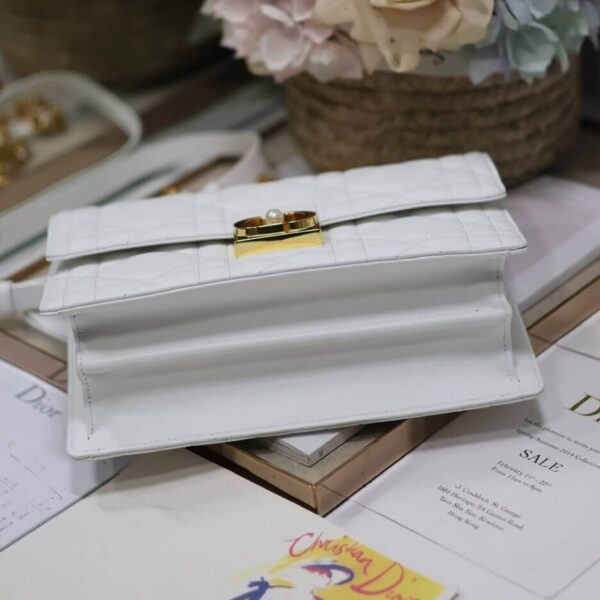 Medium Dior Ange Bag Medium grey - Image 5