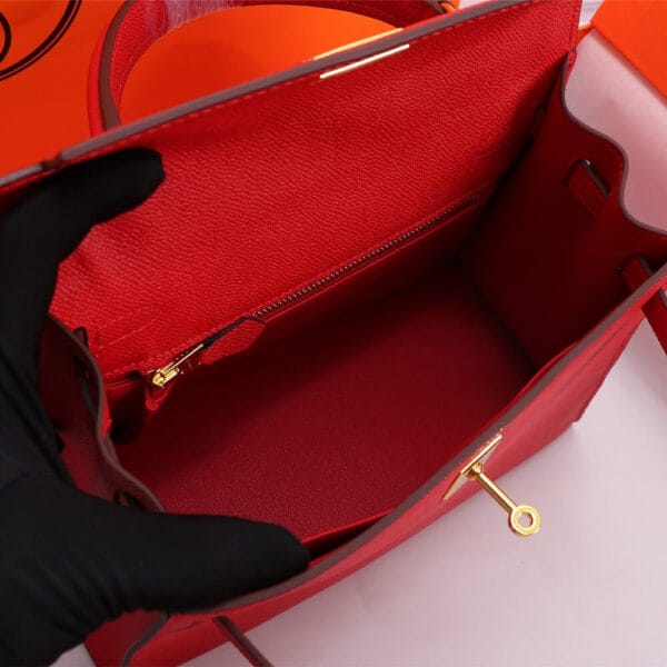 Hermes Kelly 25 Khaki - Image 8