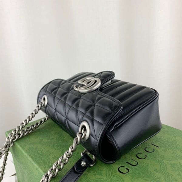 GG MARMONT MINI SHOULDER BAG black - Image 7