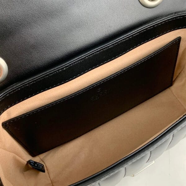 GG MARMONT MINI SHOULDER BAG black - Image 8