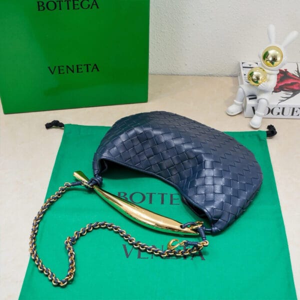 Bottega Veneta Sardine With Chain black - Image 4